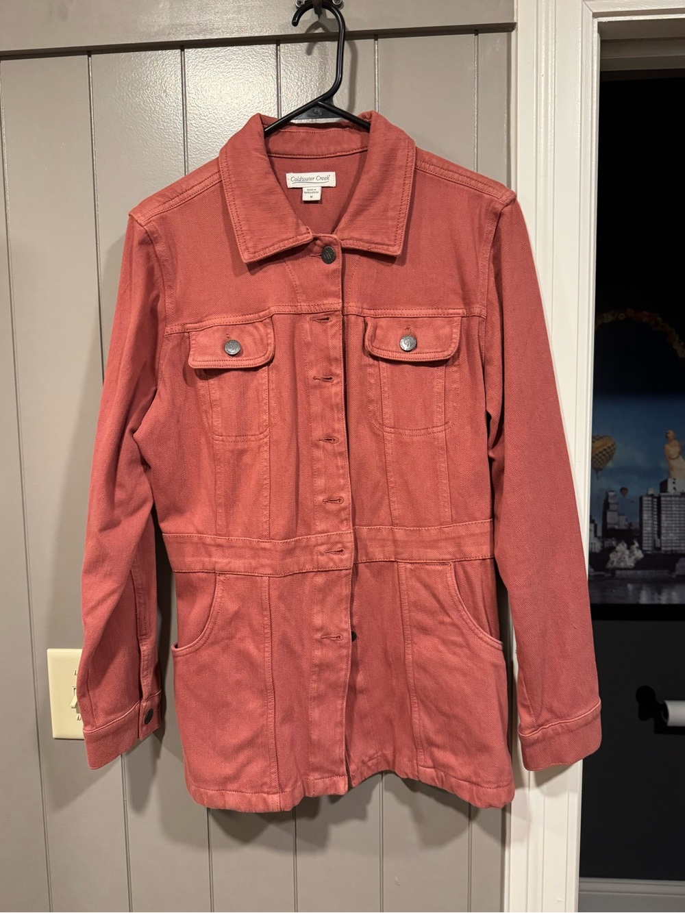 Cold Water Creek Coral Utility Jacket - Women